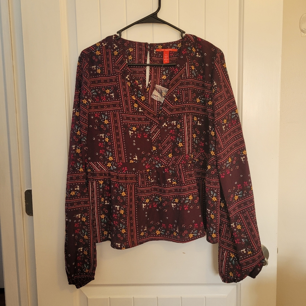 New long sleeve blouse for women